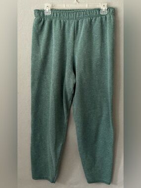 Vintage Pro Spirit Select Sweats Pants M Green Fleece Lounge Normcore Gorpcore